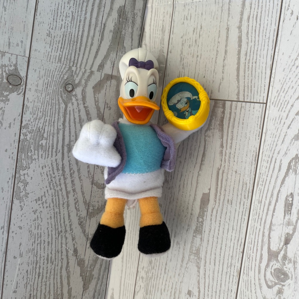 Disney House of Mouse Daisy Duck Plush McDonalds Happy Meal Toy Vintage 2001